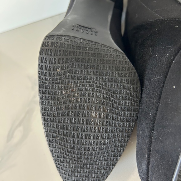 Stuart Weitzman Black suede platform high heel - Picture 6 of 15
